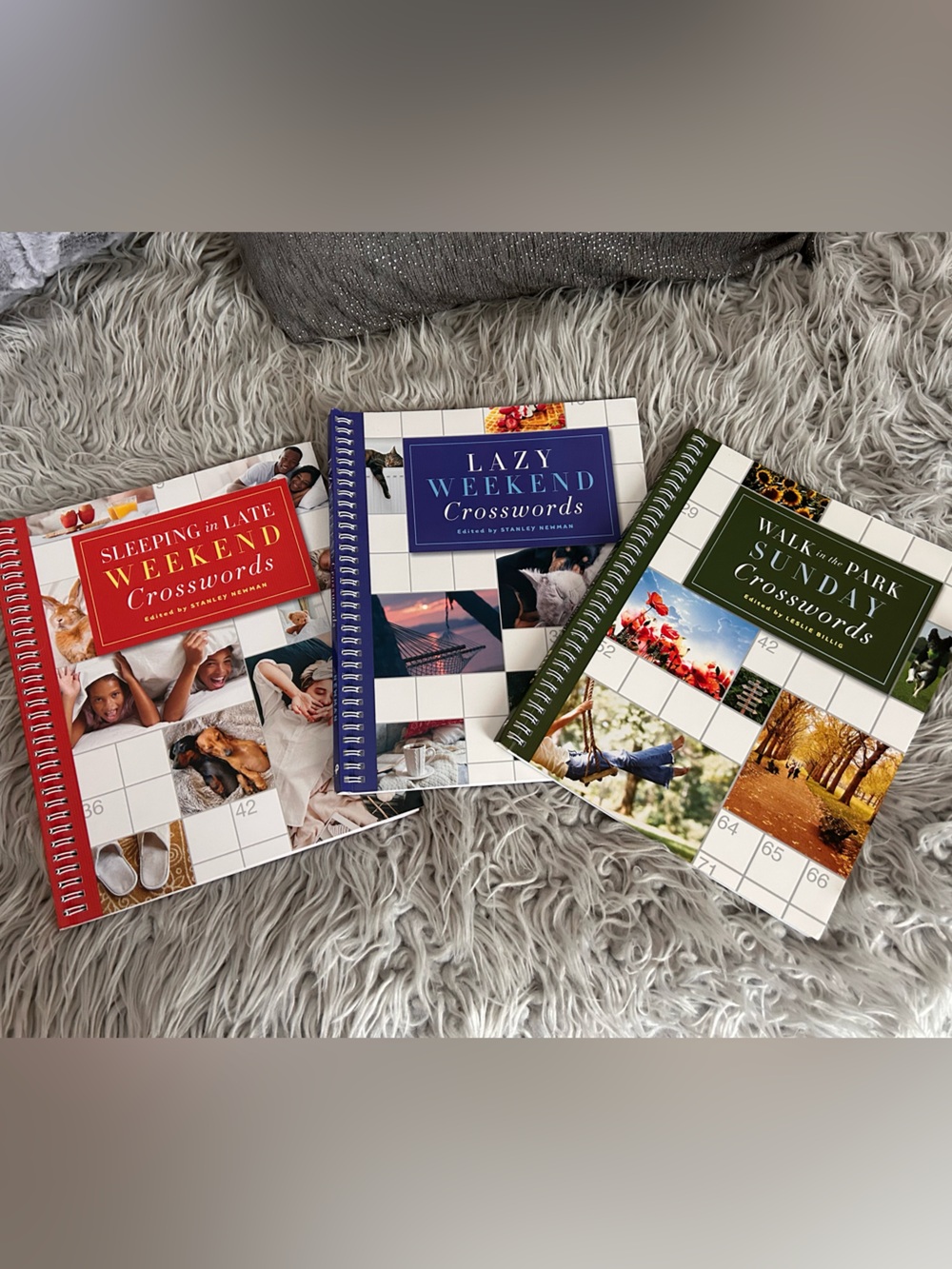 Crossword Puzzle Book Trio NEW